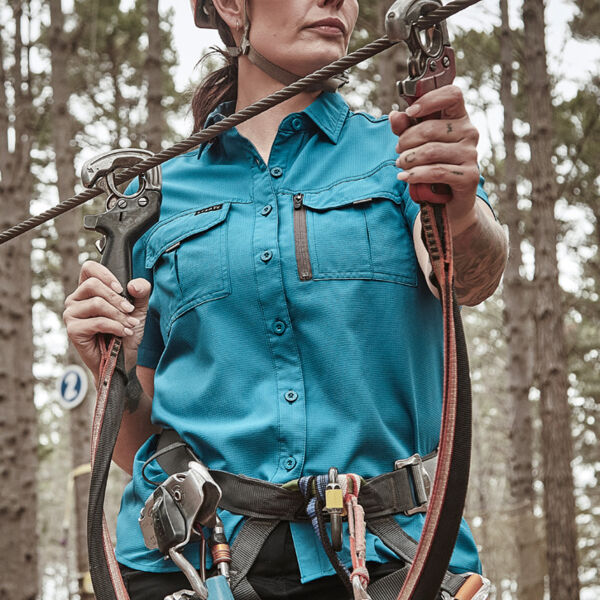 Womens Outdoor Short Sleeve Shirt Thumbnail