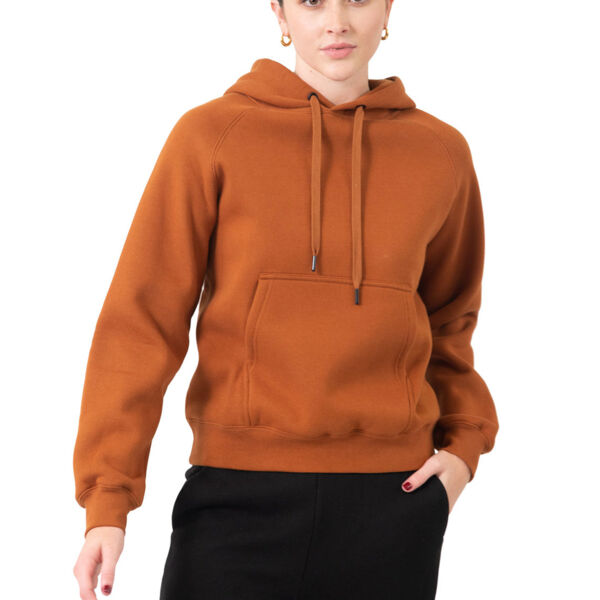 Womens/Junior Cotton Care Kangaroo Pocket Hoodie Thumbnail