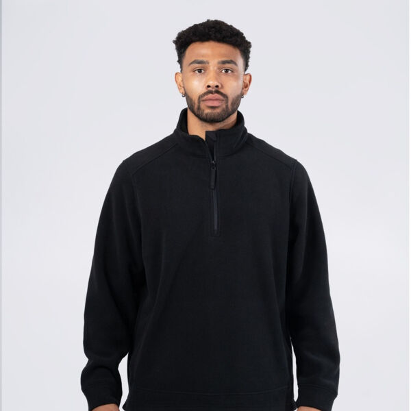 320gsm Men's / Unisex Polar Fleece Half Zip Top Thumbnail